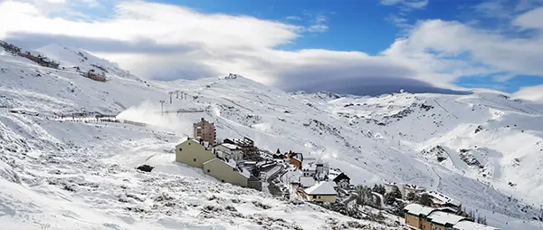 sierra nevada ski station Spanish and Skiing Granada